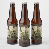 Nordmockvogel, Audubons Vögel in Amerika Bierflaschenetikett (Flaschen)