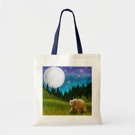 Nordmondgrizzly-Taschen-Tasche Tragetasche (Vorne)