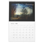 Nordnevada der silberne Staat 12 Monat Kalender (Jan 2026)