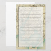Nordnew york city 7 briefpapier (Vorne/Hinten)