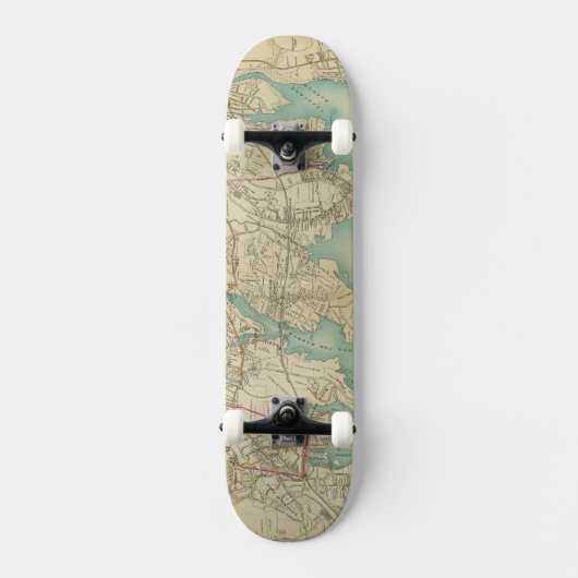 Nordnew york city 7 skateboard (Vorderseite)