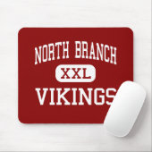 Nordniederlassung - Wikinger - hoch - Mousepad (Mit Mouse)