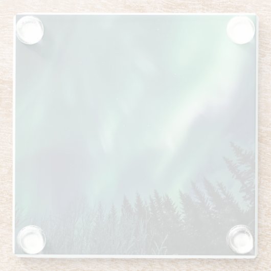 Nordnorwegen Glasuntersetzer (Rückseite)