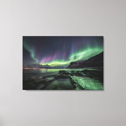 Nordnorwegen Leinwanddruck (Vorderseite)