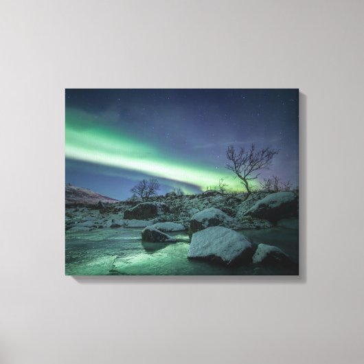 Nordnorwegen Leinwanddruck (Vorderseite)