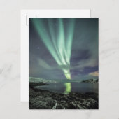 Nordnorwegen Nordlichter Postkarte (Vorne/Hinten)