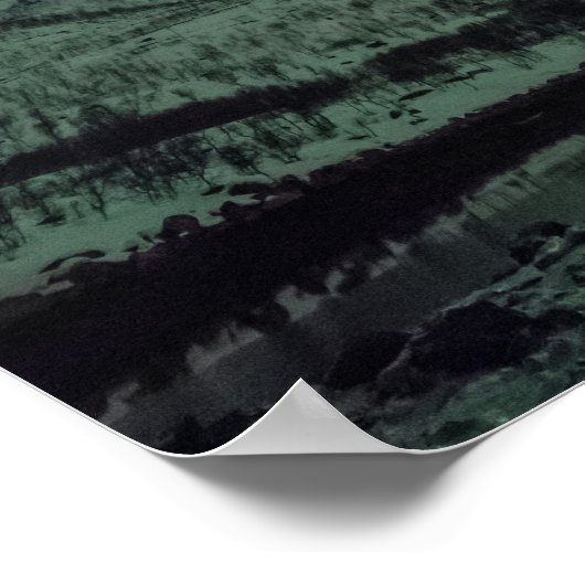 Nordnorwegen Poster (Ecke)