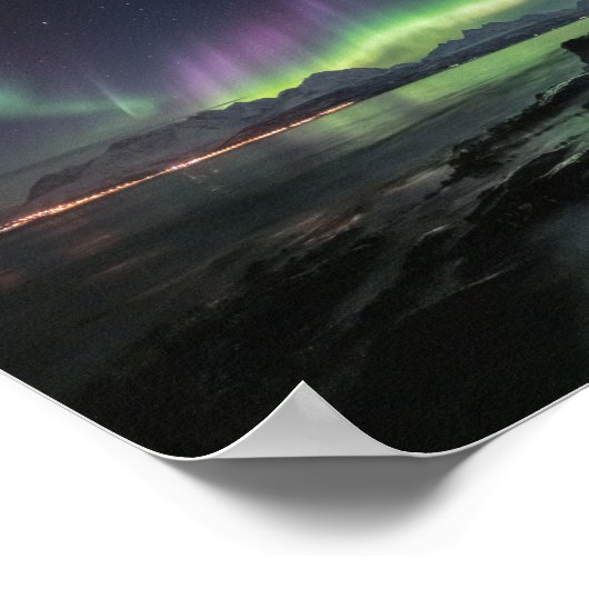 Nordnorwegen Poster (Ecke)