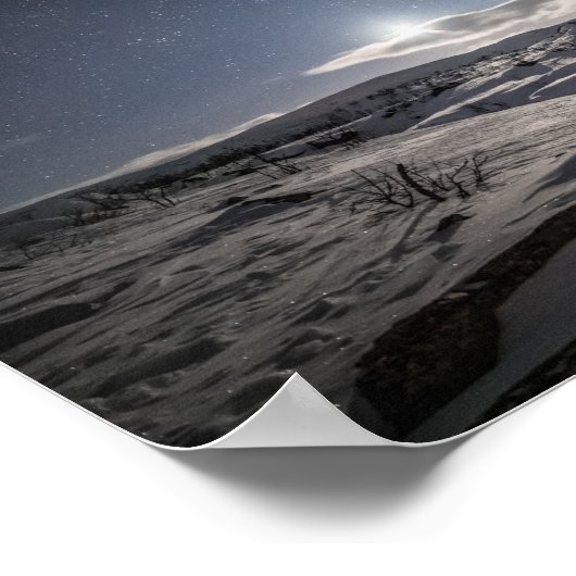 Nordnorwegen Poster (Ecke)