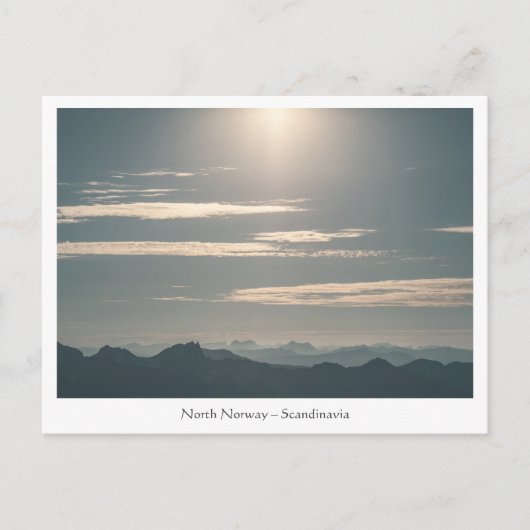 Nordnorwegen - Skandinavien Postkarte (Vorderseite)