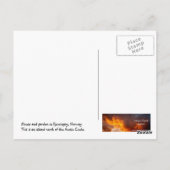 Nordnorwegische Postkarte (Rückseite)