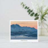 Nordnorwegisches Foto Postkarte (Stehend Vorderseite)