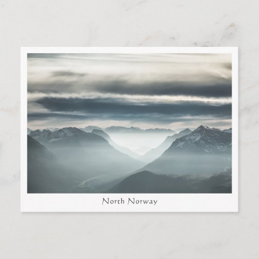 Nordnorwegisches Foto Postkarte (Vorderseite)