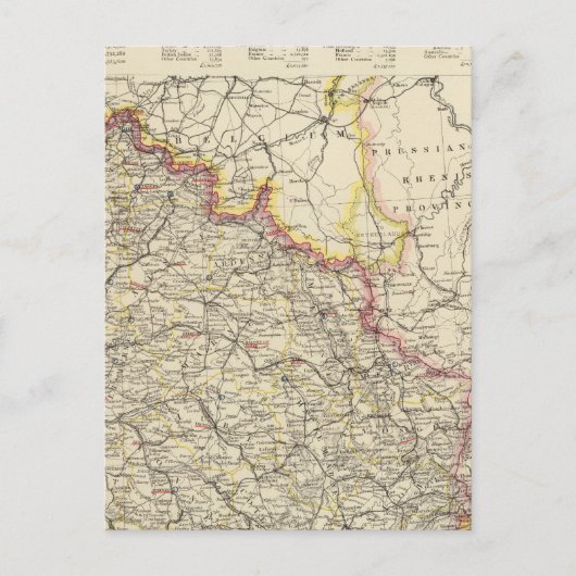 Nordost-Frankreich Postkarte (Vorderseite)