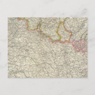 Nordost-Frankreich Postkarte