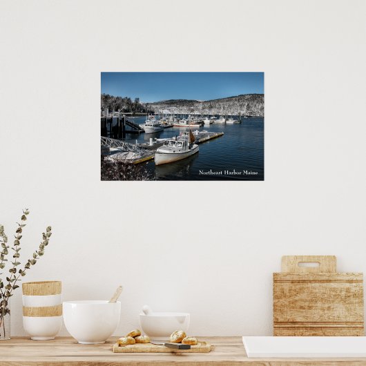 Nordost-Hafen-Poster Poster (Küche)