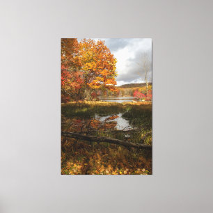 Nordost-Herbst Leinwanddruck