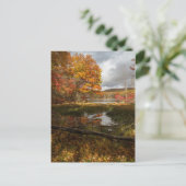 Nordost-Herbst Postkarte (Stehend Vorderseite)