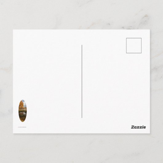 Nordost-Herbst Postkarte (Rückseite)