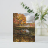 Nordost-Herbst Postkarte (Stehend Vorderseite)