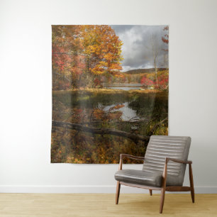 Nordost-Herbst Wandteppich