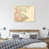 Nordost-Nordamerika Leinwanddruck (Insitu (Schlafzimmer))