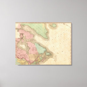 Nordost-Nordamerika Leinwanddruck