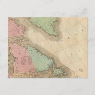 Nordost-Nordamerika Postkarte