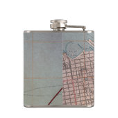 Nordost-San Francisco Topografische Karte Flachmann (Rückseite)