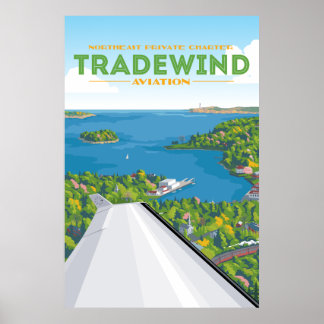 Nordost Spring Tradewind Aviation Poster