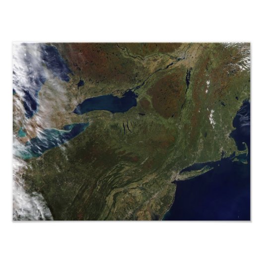 Nordost-Staaten Fotodruck (Vorne)