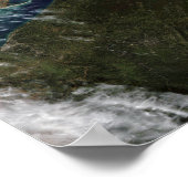 Nordost-Staaten Poster (Ecke)