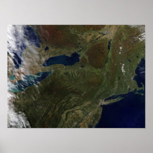 Nordost-Staaten Poster