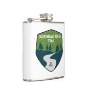 Nordost-Texas-Weg Flachmann (Rechts)