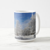Nordost-Winter-Szene Kaffeetasse (VorderseiteRechts)