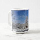 Nordost-Winter-Szene Kaffeetasse (Vorderseite Links)