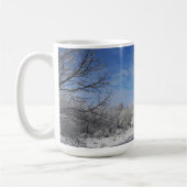 Nordost-Winter-Szene Kaffeetasse (Links)
