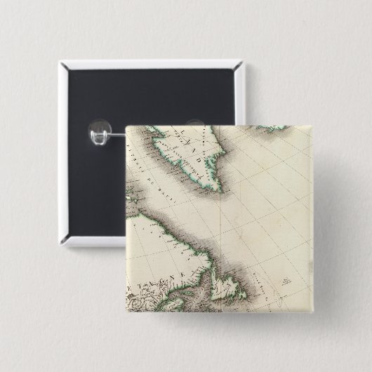 Nordosten Nordamerikas Button (Vorne & Hinten)