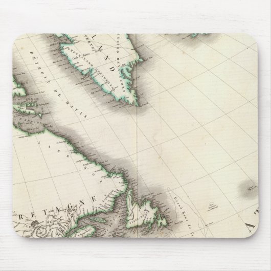 Nordosten Nordamerikas Mousepad (Vorne)