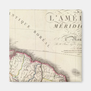 Nordosten Südamerikas Magnet