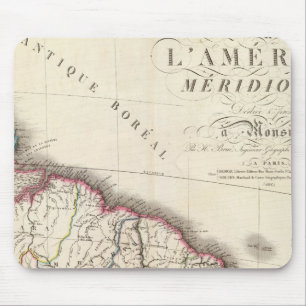 Nordosten Südamerikas Mousepad
