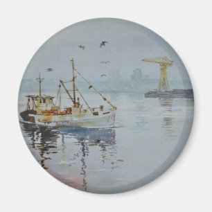 NordostFischerboot-Magnet englands Magnet