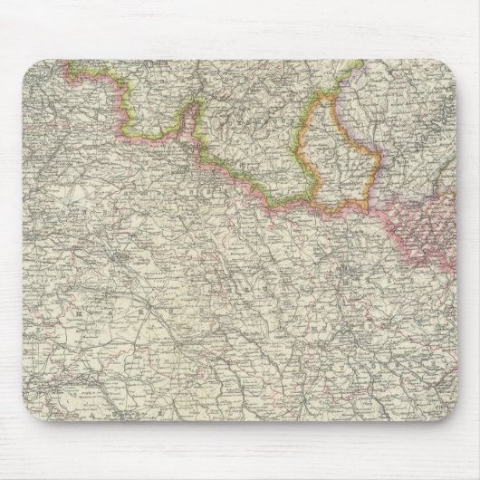 Nordostfrankreich Mousepad (Vorne)