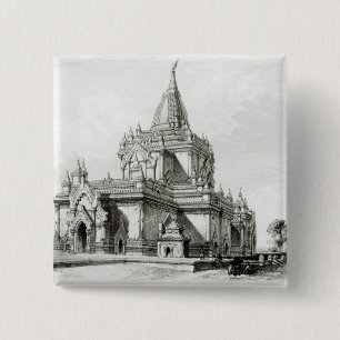 Nordöstliche Ansicht von Gaudapalen Tempel am Button
