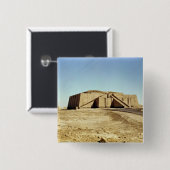 Nordöstliche Fassade des ziggurat, c.2100 BC Button (Vorne & Hinten)