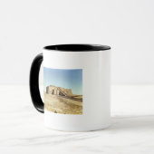 Nordöstliche Fassade des ziggurat, c.2100 BC Tasse (Vorderseite Links)