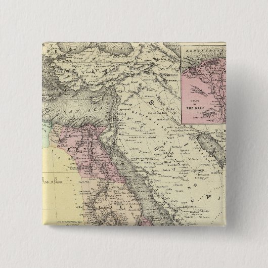 Nordöstliches Afrika Button (Vorderseite)