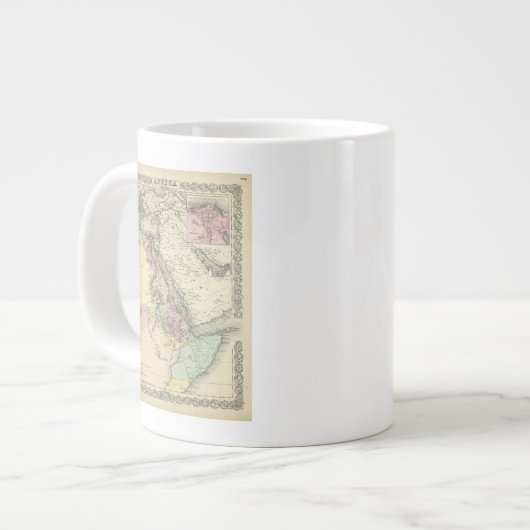 Nordöstliches Afrika Jumbo-Tasse (Vorderseite Links)