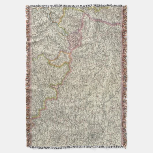 Nordöstliches Frankreich Decke (Vorderseite Vertikal)