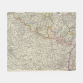 Nordöstliches Frankreich Fleecedecke (Vorderseite (Horizontal))